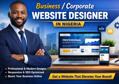 Business / Corporate Website Designer in Nigeria