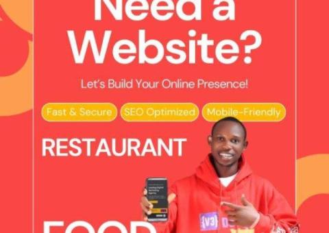 RESTAURANT & FOOD ORDERING WEBSITE DESIGNER IN NIGERIA