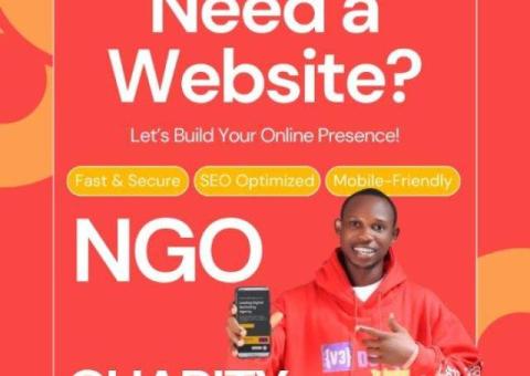 NGO / CHARITY WEBSITE DESIGNER IN NIGERIA