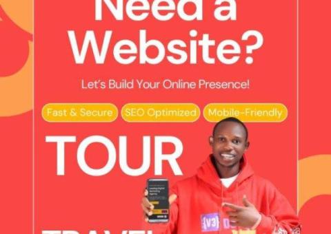 TRAVEL & TOUR AGENCY WEBSITE DESIGNER IN NIGERIA