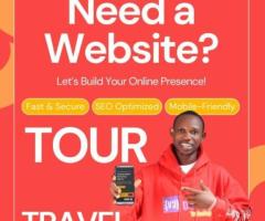 TRAVEL & TOUR AGENCY WEBSITE DESIGNER IN NIGERIA