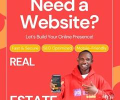 Real Estate Website Designer in Lagos