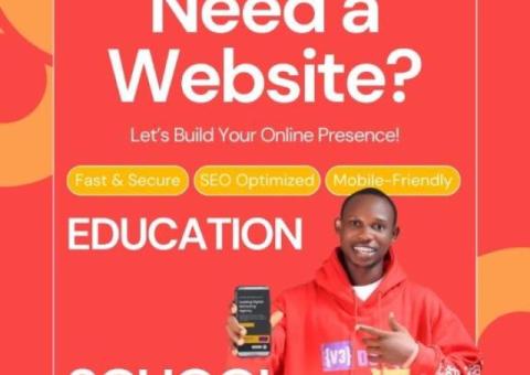 School / Educational Website Designer in Lagos