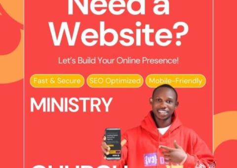 Church / Ministry Website Designer in Lagos
