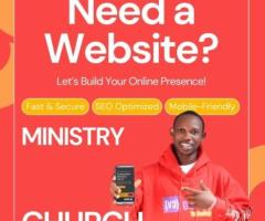 Church / Ministry Website Designer in Lagos