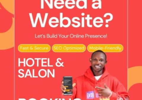 Hotel / Short-Stay & Booking Website Designer in Lagos