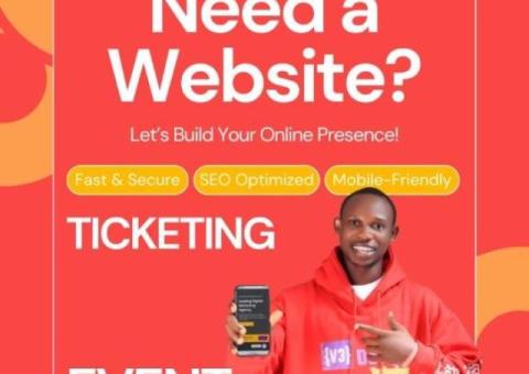 Event & Ticketing Website Designer in Lagos