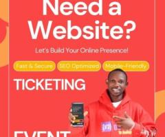Event & Ticketing Website Designer in Lagos
