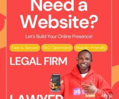 Law Firm / Legal Website Designer in Lagos