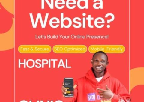 Hospital / Clinic Website Designer in Abuja