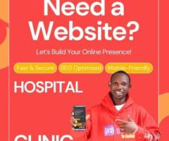Hospital / Clinic Website Designer in Abuja