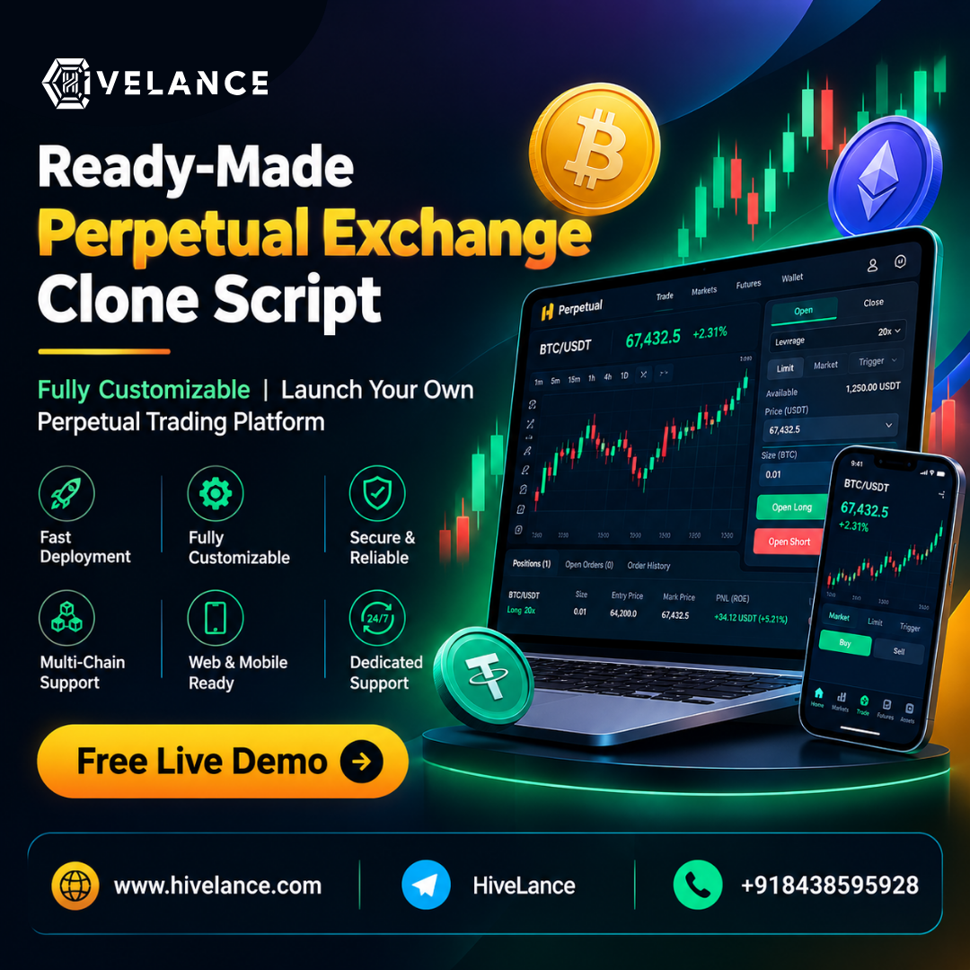 Perpetual Exchange Clone Scripts - 100% Custom | Free Live Demo